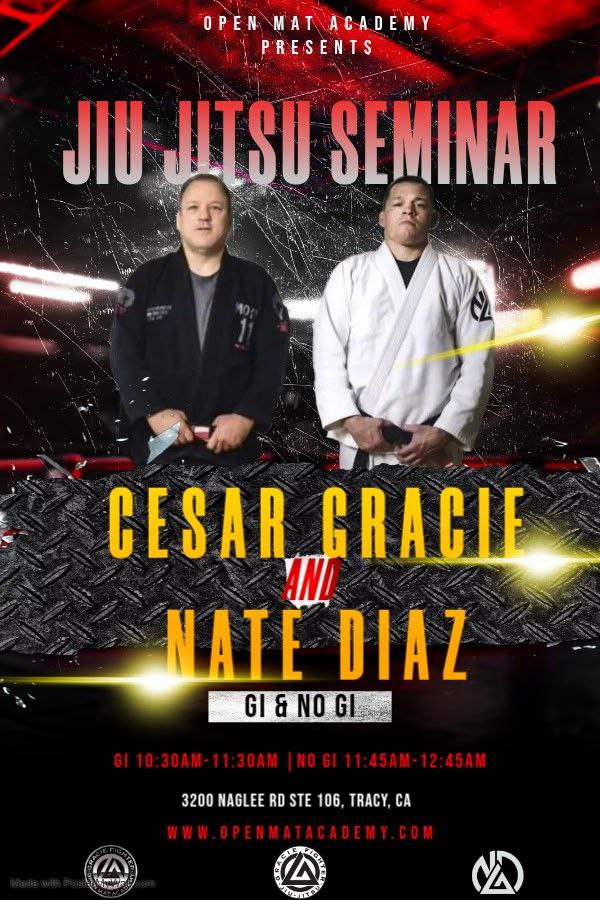 Cesar Gracie and Nick Diaz - Open Mat Academy Seminar